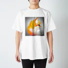 magnoliaのmagnolia drawing _ SUNANEKO Regular Fit T-Shirt