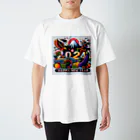 niko&PANDA shopの2024年　ハッピーニューイヤー Regular Fit T-Shirt