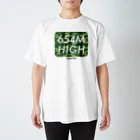 アングラーズデザイン BEATGRAPHICSの654M HIGHカモフラ（緑）Tシャツ Regular Fit T-Shirt