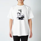 FinlessPorpoiseのシャトルわんわん スタンダードTシャツ