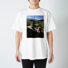 柴犬チャンスの柴犬富士山 Regular Fit T-Shirt