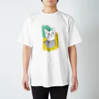 yukinco_4202の果物ネット猫④ スタンダードTシャツ