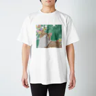 ひなみるふうてんぽん！の春爛漫、キジ白くん Regular Fit T-Shirt