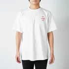 Super Sauna StyleのSuper Sauna Style “Red” Regular Fit T-Shirt