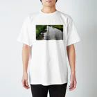 日常をのぞき見してみるの川面 夏の風景 Regular Fit T-Shirt