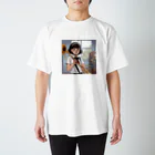 ほっこり絵音舎の部活動中！さらちゃん！！ Regular Fit T-Shirt