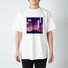 ふうね | 貴方だけのオリジナル線画グッズの行こう、ハッピーアワー（縦書きver.） Regular Fit T-Shirt