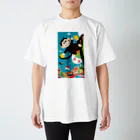 英語deクイズ！の英語deクイズ！アイコンキャラクター Regular Fit T-Shirt