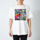 なちゅ楽ライフKAZOKUNOKISEKIのGAIKOTSU～RyokonishiNFT SELPHY スタンダードTシャツ