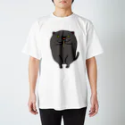 黒NEKOショップのいただきますにゃん Regular Fit T-Shirt