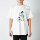 mignonne ミニョンヌのミニョンヌちゃんとうさぎ Regular Fit T-Shirt