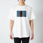 4strings factoryのUkulele Fretboard スタンダードTシャツ