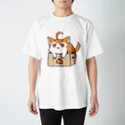 ちるふショップのちるふ（みかんが好きな狼） スタンダードTシャツ