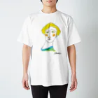 工房KOME kijiworks（Bottega KOME kijiworks）のfaces-1 Regular Fit T-Shirt