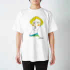 工房KOME kijiworks（Bottega KOME kijiworks）のfaces-1 スタンダードTシャツ