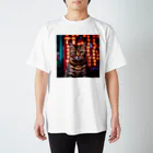 ネオンストリートANIMALのベンガル#1【ネオンストリートcat】 Regular Fit T-Shirt