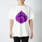 Ａ’ｚｗｏｒｋＳの火焔光背 紫炎（日本語コレクション） Regular Fit T-Shirt