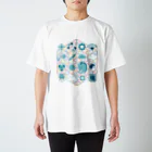 Macchi Baco | SUZURI SHOPの龍とアイコン Regular Fit T-Shirt