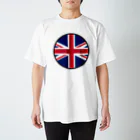 おもしろいTシャツ屋さんのイギリス England United Kingdom Great Britain スタンダードTシャツ