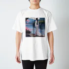 uchakyumaの美女2 Regular Fit T-Shirt