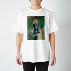 世界美術商店のじょうろを持つ少女 / A Girl with a Watering Can Regular Fit T-Shirt