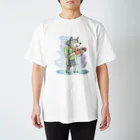 tubasa0511の音楽家のオオカミくん スタンダードTシャツ