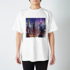 雑貨屋ちぃずの近未来の風景 スタンダードTシャツ