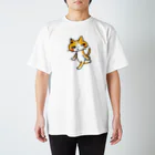 もちもちボックスの歩くネコちゃん(まま) スタンダードTシャツ