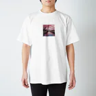 　Mtスペースの#日本桜 Regular Fit T-Shirt