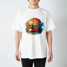 AngerBoo!のハンバーガー！ スタンダードTシャツ