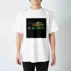 T&Y militaryのドット絵戦車　WE ARE STRONG スタンダードTシャツ