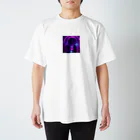 Superherooの人間が存在せず、異なる形状の生命体が支配する宇宙 Regular Fit T-Shirt