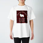 onehappinessのシェルティ　タータンチェック　【One:Happiness】 Regular Fit T-Shirt