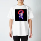 mmmzKのjellyfish_ネオン Regular Fit T-Shirt