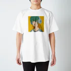 Yama Kawkazeのウルフカットの子 スタンダードTシャツ