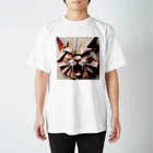 tyu0972の吠える猫 Regular Fit T-Shirt