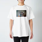 ハリネズミつんさんのグッズのハリネズミつんさんバスタイム Regular Fit T-Shirt