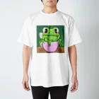 Louvreのかわいい蛙くん Regular Fit T-Shirt