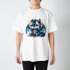 可愛らしいドラゴンのイラストグッズ店の可愛らしいドラゴンマスコット Regular Fit T-Shirt