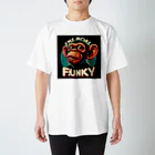 k.a.u.j.7のFUNKYなサルが登場 スタンダードTシャツ