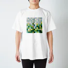 Yasuko.Mのモザイク田園風景 スタンダードTシャツ