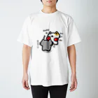 暗黒電波美術家ボブ山　SUZURI店のボクシングエクササイズでしゅっしゅ！ Regular Fit T-Shirt
