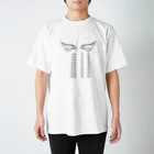 #wlmのPOINTS WING Regular Fit T-Shirt