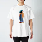 TAKASAGOBASEのレッドウィング風ワイルドネコ Regular Fit T-Shirt