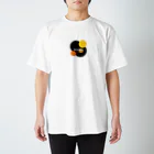 fooddesign-comのポップなオレンジ Regular Fit T-Shirt