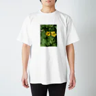 kujiradonirukadonのなんかの花とハチ スタンダードTシャツ