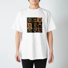 saqui.comのメキシコ柄 スタンダードTシャツ