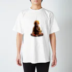 Chi3のアジアの女神の祈り Regular Fit T-Shirt