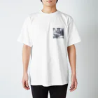 にゃんにゃこにゅうのねこ、とける Regular Fit T-Shirt