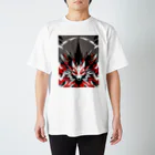 ZZRR12の闘志の炎、愛を捨てた狐の瞳 Regular Fit T-Shirt